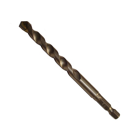Hex Shank Masonry Drill Bits, Milled (Flute Type A)